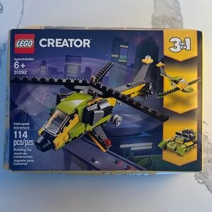 LEGO Creator 3 in 1 Helicopter 114 Piece Adventure Set